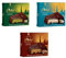 Dubai Chocolat Paquet cadeau | Paquet de dégustation 3 x 100 g | 3 variétés différentes pistache, noix de coco et cacahuète | Paquet surprise Chocolat & Kadayif (cheveux d'ange) Noël + autocollants