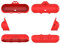 Silicone Case Stand For Beats Pill 2024 Protective Cute Cover for Smart Speaker Kids Drop Protection Dustproof Solid Color Simple And Minimalist (Red)