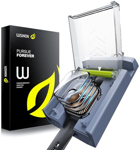 WSKEN Schutzfolie für Apple Watch Series 10 42mm,[Automatische Ausrichtung][Flexible TPU Film ohne Glas] Displayschutz Folie HD Volle Abdeckung Einfache Installation,Blasenfreie,Anti-Kratzer