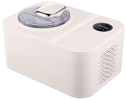 FHRKA Sorbetière Automatique avec compresseur, sorbetière Molle de 1,2 Litre avec écran LCD et minuterie, sorbetière électrique