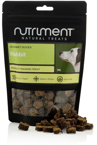 Natural Treats Gourmet Slices Rabbit (200g) Grain Free Dog Training Treats