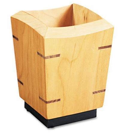 Rolodex 19231 Backform Executive Woodline II Bleistift Halter, 3–1/4 W X 3–1/4D X 4–5/8H, Kirsche