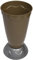 House&Style Casalinghi Porta Ombrelli Vulcano, Marrone, 27 x 27 x 50.5 cm