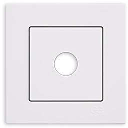 Schalterprogramm Gunsan Eqona weiß (Kabelausgang Unterputz)