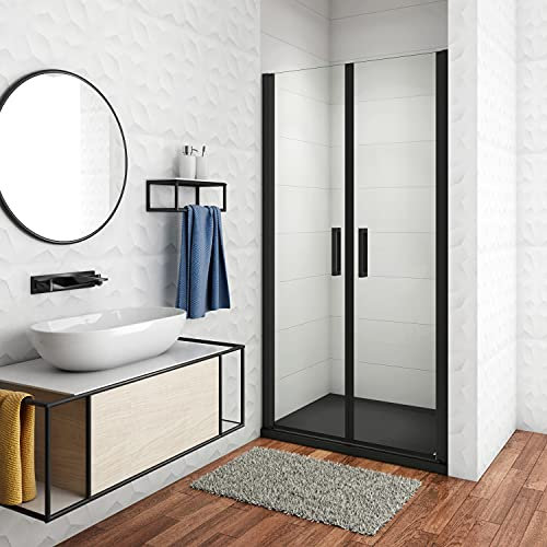 AICA Porte per doccia 100x200cm box doccia Vetro temperato easyclean anticalcare da 8mm