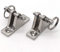 DollaTek 2Pcs Bisagra de Cubierta 90 ° con Pasador de liberación rápida Accesorios Superiores del Barco Herrajes de Base cóncava Acero Inoxidable 316