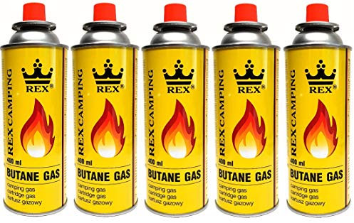 REX Butangas 227g Gaskartusche Campinggas Brenner Kocher Gas