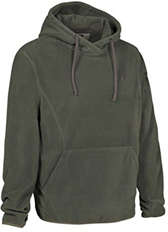 Percussion® Jagdhoody mit Kapuze Jagdpullover für Herren Farbe Oliv/grün Kapuzen-Sweatshirt Kapuzenpullover für Jagd, Natur & Freizeit (XL, Oliv (Grün))