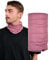 Basic Sense Multifunctional Headwear Cotton Rich Sports Snood Neck Warmer Gaiter, Medium Dusky Pink Marl