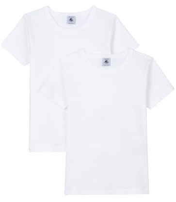 Petit Bateau A01fu Tee Shirt Garçon (Lot de 2)