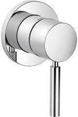 Dornbracht UP-Einhandbatterie mit Abdeckplatte 78 mm; Farbe: Chrom