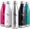 TAVIALO Gourde Isotherme - Bouteille en Acier Inoxydable 500 ml/750 ml/1000 ml - Boissons Chaudes ou Froides 24h - Anti-Fuite, Sans BPA - Parfaite pour Sport, Voyage, Bureau