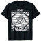 Cool Snowboard Art Herren Damen Skifahrer Snowboard Snowboarder T-Shirt