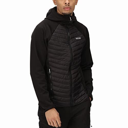 Regatta Herren Andreson VII Hybrid Hybridjacke, Schwarz, XXL