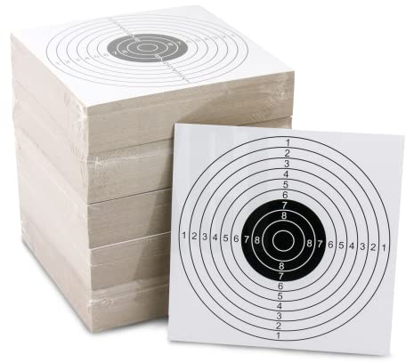 KCT 500 x 14cm Replacement Shooting Target Card 250gsm Practice Airsoft Air Gun Rifle