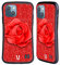 Head Case Designs Cramoisi Roses Coque Hybride Compatible avec Apple iPhone 13