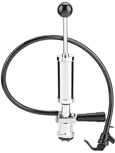 Pompe à Bière de Fête de 4 Pouces, Pompe à Fût de Bière en Métal, Robinet de Pompe à Fût de Bière, Pompe à Bière Réutilisable avec Déclencheur à Pression pour les Réunions de(D)