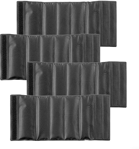 Enfriador de vino, manga enfriadora de vino aislada negra, paquete de enfriadores de hielo para botella de vino, manga enfriadora de botella de gel de larga duración, funda enfriadora de vino y