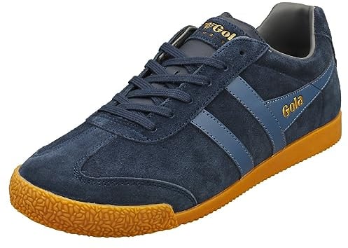 Gola Unisex Harrier Sneaker, Navy/Moonlight/Ash, 42 EU