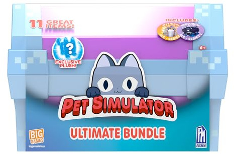 PET SIMULATOR - Pixel Chest Ultimate Bundle (30,5 cm Truhe mit 11 Artikeln, Serie 2) [inklusive DLC]