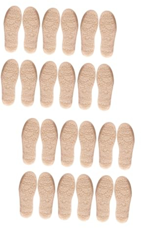 SOLUSTRE 12paare Mädchen Einlegesohlen Imitation Lammfell Für Winter Atmungsaktive Rutschfeste Und Warme Sohlen Für Mädchen Und Jungen Für Und Winterstiefel