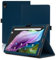 Funda para Acer Iconia Tab P10, 10.4 Inch, Acer Iconia Tab P10 Tablet Funda, Funda Protectora Plegable con Soporte para Lápiz y Correa para la Muñeca, Protección Total. (Azul)