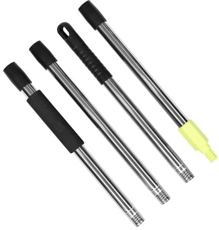 UKCOCO Paint Brush Extension Pole Stainless Steel Adjustable Telescopic Pole for Painting Walls and Smooth Latex Application