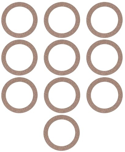LT Easiyl 5 Stück Kork Gummi O-Ring Kork Metrische Dichtung Dichtung Tankdeckel Dichtung Kork 80x60x2,9mm Kompatibel mit AWO Kompatibel mit MZ ES ETZ Kompatibel mit JAWA