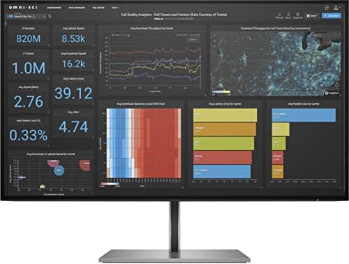 HP Z27q G3 27 QHD Monitor - IPS, 5ms, HDMI, DP (Renewed)