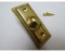 Traditional Old Style Bell Push Door Bell Wired (Polished Brass Georgian)
