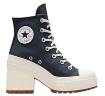 Converse Chuck 70 De Luxe Heel Damen-Schnürschuhe, Grau, 38.5 EU