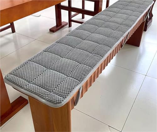 HKJGNH Bankkissen Bankauflage Sitzauflage Bank, 120/150/180x40 Bankpolster Sitzkissen Bank Auflage Gartenbank rutschfeste für Outdoor, Indoor, Gartenmöbel, Terrasse,Drinnen(@1,40x180cm)