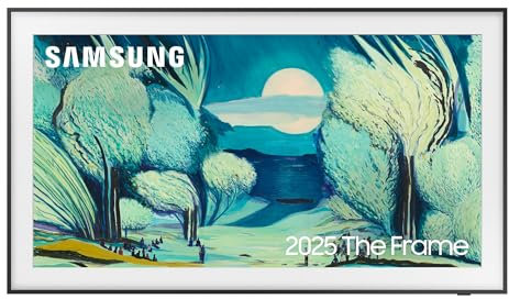 Samsung 50 The Frame LS03FA, NQ4 AI Gen2 Processor, QLED, Matte Display, Modern Frame Design & Art Mode, Samsung Vision AI, 2025