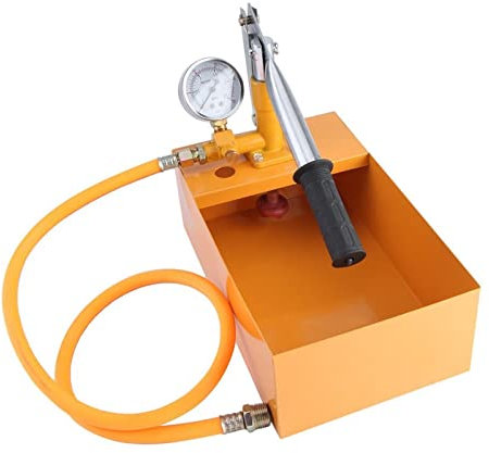 Pompe d'essai de puissance manuelle 25KG testeur de fuite de tuyau d'eau universel pompe à eau manuelle pompe d'essai de pression hydraulique