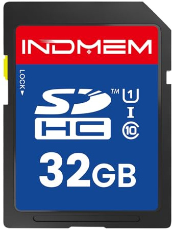 SD Card 32GB UHS-I SDHC U1 Class 10, High Speed Memory Card | for Digital Camera, Computer, Trail Camera
