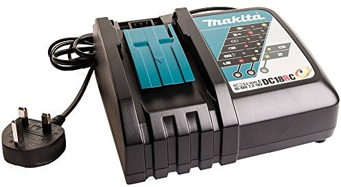 Makita DC18RC Genuine Li-ion 7.2V-18V Fast Battery Charger 240V BL1830, BL1840