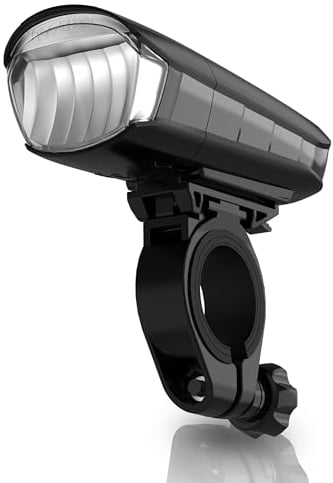 DANSI Fahrradlicht Vorne | StVZO zugelassen und Regenfest I LED Fahrradbeleuchtung I Fahrradlampe Vorne, Fahrrad Licht, Front Fahrradlampe,