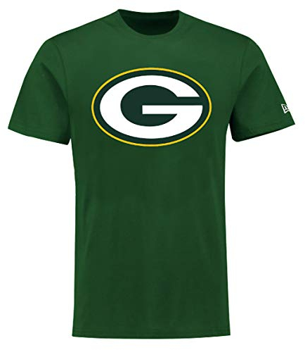 New Era Green Bay Packers Reverse Base T-Shirt - XXL