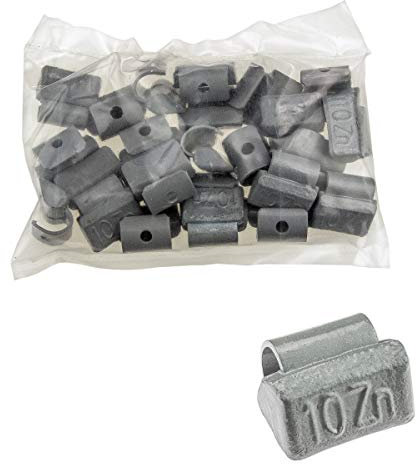 Stix 25x Schlaggewichte Auswuchtgewichte 10g Zink Alufelgen Zinkgewichte Gewichte ZN