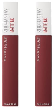 2 x Maybelline New York Superstay Matte Ink Liquid Lipstick - 50 Voyager