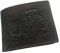 Herren Geldbörse Portmonee Portemonnaie Geldbeutel Echtes Leder Traktor Dunkel Braun Brown