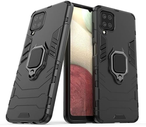 betterfon Hülle für Samsung Galaxy S20 - Handyhülle Samsung S20 5G Schutzhülle Silikon Ring Case TPU mit [Standfunktion] [Ring Halter] für Galaxy S20 5G / 4G Schwarz