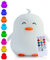 Kadoing® Pinguin Nachtlicht (Groß) - wiederaufladbare Nachtlampe mit Tippfunktion und Fernbedienung - Nachttischlampe für Kinder - Babylampe - Kinderlampe - Babyzimmer - Kinderzimmer - Kinderspielzeug
