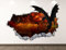 Drache Wandtattoo Art Deco Smash Kinder Galaxy Aufkleber Wandbild Junge Geschenk BL06- Wandtattoo 3D ART Wandaufkleber Poster Aufkleber