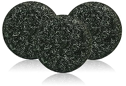 Spartan - Graue Haar-Reverse-Bar, Grau Glanz Seife, Natürliche Grau Glanz Haar Revitalisierungsbar, Haar Verdunkelung Shampoo Bar, Festes Shampoo Bar für Frauen Männer (3PCS)