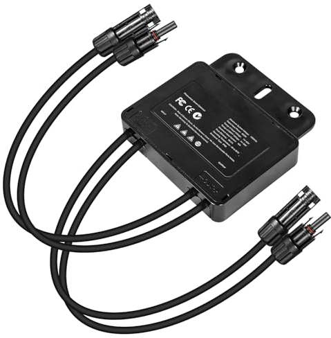 Jadeshay Solar Optimizer, 600W Regulador de Voltaje del Optimizador de Energía Fotovoltaica del Panel Solar MPPT,con Conector