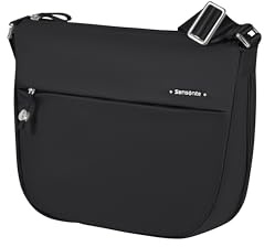 Samsonite Move 4.0 - Schultertasche erweiterbar, 28 cm, 6.5/7.98 L, Schwarz (Black)