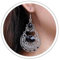 Aneneiceera Vintage Schwarze Edelstein Ohrringe Oval Schwarz Filigran Baumeln Ohrring Teardrop Onyx Ohrringe Retro Tribal Ohrringe Schmuck Für Frauen Und Mädchen (schwarz)