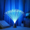 Lampada in Fibra Ottica,Lampada in Fibra di Vetro,Lampada a LED Multicolore in Fibra Ottica,Luce a Fibre Ottiche,Lampada in Fibra LED,Luce Notturna per San Valentino,Natale e Decorazioni Nuziali