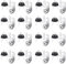 Cobenga 16 Pcs Letterbox Lock, 1 Letter Post Box Lock with 2 Keys & Screw (16 mm)